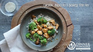 Chicken, Broccoli & Sesame Stir Fry