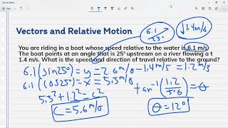 Physics: Video 3-2: Relative Motion and Projectile Motion