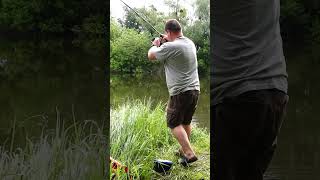 Дикий сазан на Северском Донце #рыбалка #fishing