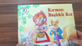 KIRMIZI BAŞLIKLI KIZ ÜÇ BOYUTLU KİTAP (BİM'DE SATILAN ÜÇ BOYUTLU HİKAYE KİTABI)