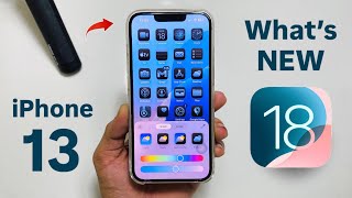 iPhone 13 on iOS 18 Stable Update - Whats New iPhone 13 - Ios 18 Top features iPhone 13