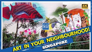 [4k HDR] Arts in Your Neighbourhood Tanjong Katong Geylang Joo Chiat Walking tour [Brave 6 Plus]