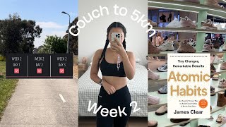 🏃🏻‍♀️ Couch to 5k — Week 2 | how to become a runner using Atomic Habits & overcoming struggles 🥹