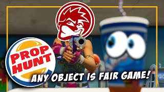 DID THAT CUP JUST MOVE?! 😨😅 (Prop Hunt Fortnite)