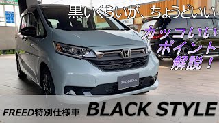 【FREED】大人気フリードに☆BLACK STYLE☆追加