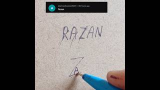 Razan logo 🔥 how to create professional logo #trending #viral #brand #shorts