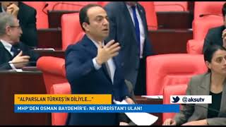 MHP'den Osman Baydemir'e  Ne Kürdistan'ı ulan