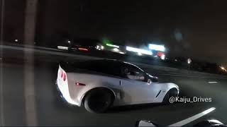 Corvette calls out GTR & gets GAPPED