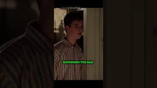 Young Sheldon S07 E04   Sheldon's First Experience with a Bathroom Schedule 😂! #funny