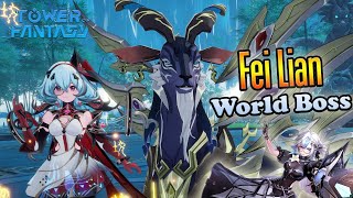 Fei Lian - world boss Domain 9 - Tower Fantasy 3.6 - Jefe de mundo