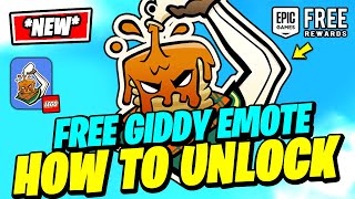 *NEW* How to UNLOCK FREE Giddy Syrup Emoticon AGAIN in Fortnite X Marvel