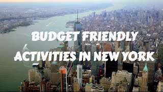 Budget Friendly Activities in New York