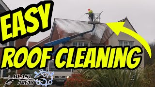 Cleaning A House Roof Easily