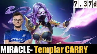 🤯 MIRACLE- [Templar Assassin] CARRY 7.37D - DOTA 2 HIGHEST MMR MATCH #dota2gameplay #dota2 #miracle