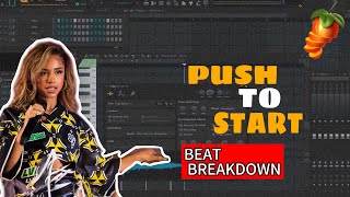 Tyla - PUSH 2 START (Official Beat Remake)  | Step by Step from Scratch in Fl Studio 24.