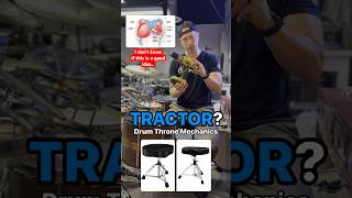 Tractor Throne? I won’t recommend it for most drummers… here’s why #drummers #drumlesson #drumthrone