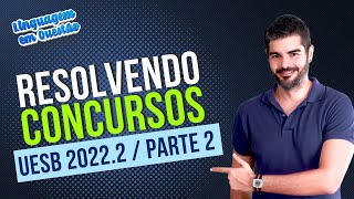 Resolvendo CONCURSOS | UESB 2022.2 | AOCP AVALIA (Literatura, Episódio 3.2)