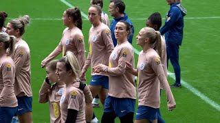 England Women train in Coventry ahead of friendly against South Africa