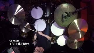 Dream Cymbals - 13" Contact Hi-Hats