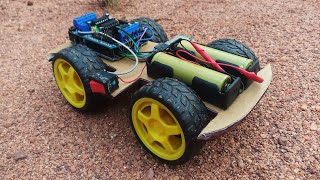 Build Your Own RC Car From Scratch(Using Your Phone)|Arduino