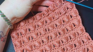 How To Crochet Easy Fun Stitch/Bread Stitch/ Beginner Crochet