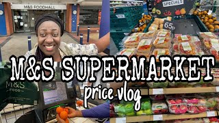 UK SUPERMARKET // M&S SUPERMARKET PRICE COMPARE