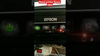 cara servis printer Epson l360 lampu kertas dan tinta berkedip bergantian