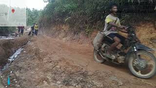 Jalan Raya Ruas Nggele Lede Kec Taliabu Barat Laut Kab Pulau Taliabu Makin Hancur