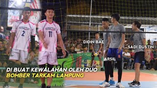 Didin bae ft sadi dustin dibuat kewalahan dengan permainan aril dkk