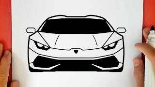 WIE ZEICHNET MAN EINEN LAMBORGHINI HURACÁN