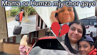 Mama or Humza mjy chor ker chale gaye 💔😭| main akeli ho gaye | sari Raat udas guzeri | Alwina Aslam