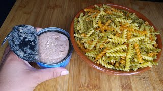 AVEZ VOUS UNE BOÎTE DE THON ET DES PÂTES ?  😋👌10 MIN ! RECETTE ÉCONOMIQUE A TESTE ABSOLUMENT 🤩