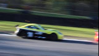 Ginetta Juniors - Brands Hatch - Druids Exit Barrier Smash