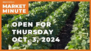 Soybeans are starting Thursday's session lower | Opening Market Minute