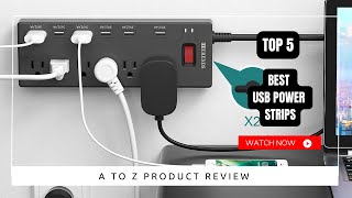 Best USB Power Strips On Amazon / Top 5 Product ( Reviewed & Tested )