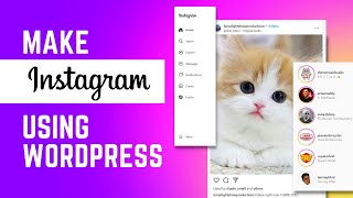 Day 1 | Creating Instagram Website With WordPress | Planning and Stetup