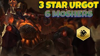 ⭐⭐⭐ Headliner Urgot carry is pretty good! 6 Moshers | TFT REMIX RUMBLE Gameplay | Patch.13.23