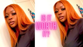 MIINK BRAZILIAN/KENDRA P HAIR REVIEW  2 YEARS LATER AND GINGER HAIR ON DARK SKIN GIRLS