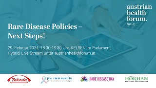 Rare Disease Policies – Next Steps! | AHF-NetUp