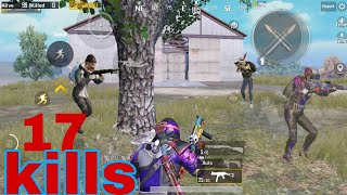 PUBG MOBILE || GAME PLAY SOLO VS SQUAD || 17 KILLS #SATAN#PUBGMOBILE