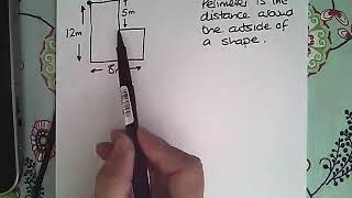 Finding the Perimeter of an L shape