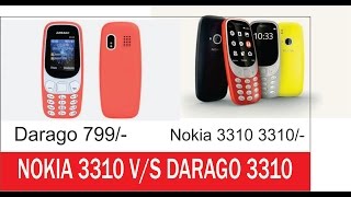 Nokia 3310 V/S Darago 3310