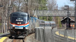 Amtrak and Keolis compilation along the East End of the B&A! 3/14-4/17/20