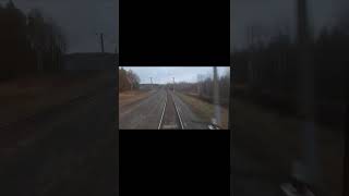 Железная дорога из последнего вагона#travel#trains#railway#travel#station#like