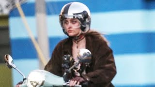 Paris Jackson Goes For A Ride On A Vespa In Santa Monica