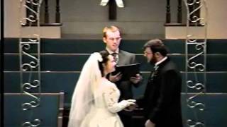 Matthew Maxson and Cynthia Maxson (Clark) Wedding.  January 2, 1999.