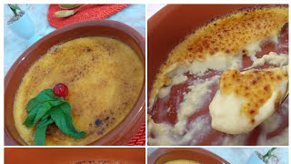 الكريمة المحروقة la crème brûlée 😍 وصفة سهلة👍 و ناجحة👌🏻 و الاهم بنينة بزاف 😋😜