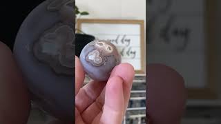 Blue Flower Agate Sphere