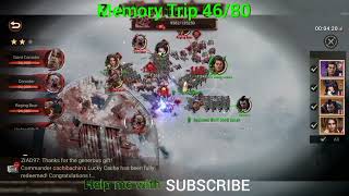 Memory Trip 46/80 doomsday last survivors 1 to 80 coming in chanel and Z-Virus Advance all mode