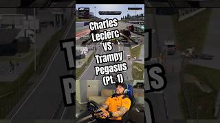 Charles Leclerc vs Trampy Pegasus (Pt. 1). #charlesleclerc #f123 #logitechg920